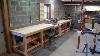 Garage Workshop Woodworking Top Wood Work Bench Birch Tool Shop Workbench Vice