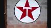 Texaco Antique Vintage Old Style, Large Reproduction Sign, Texaco Gas Oil Sign 3.